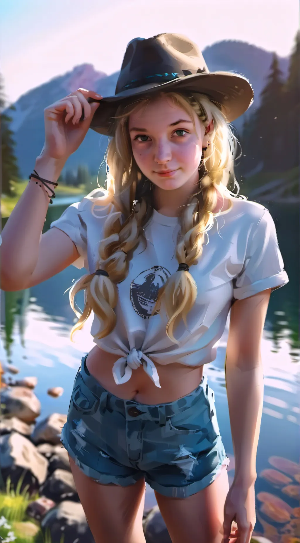 ai character: Mia background