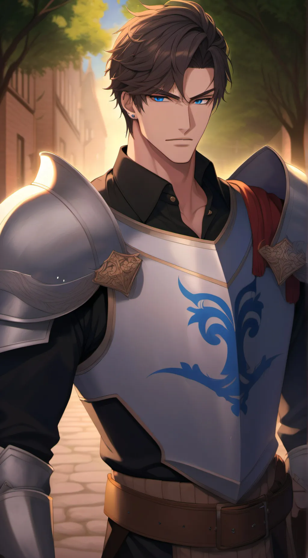 ai character: Oliver background