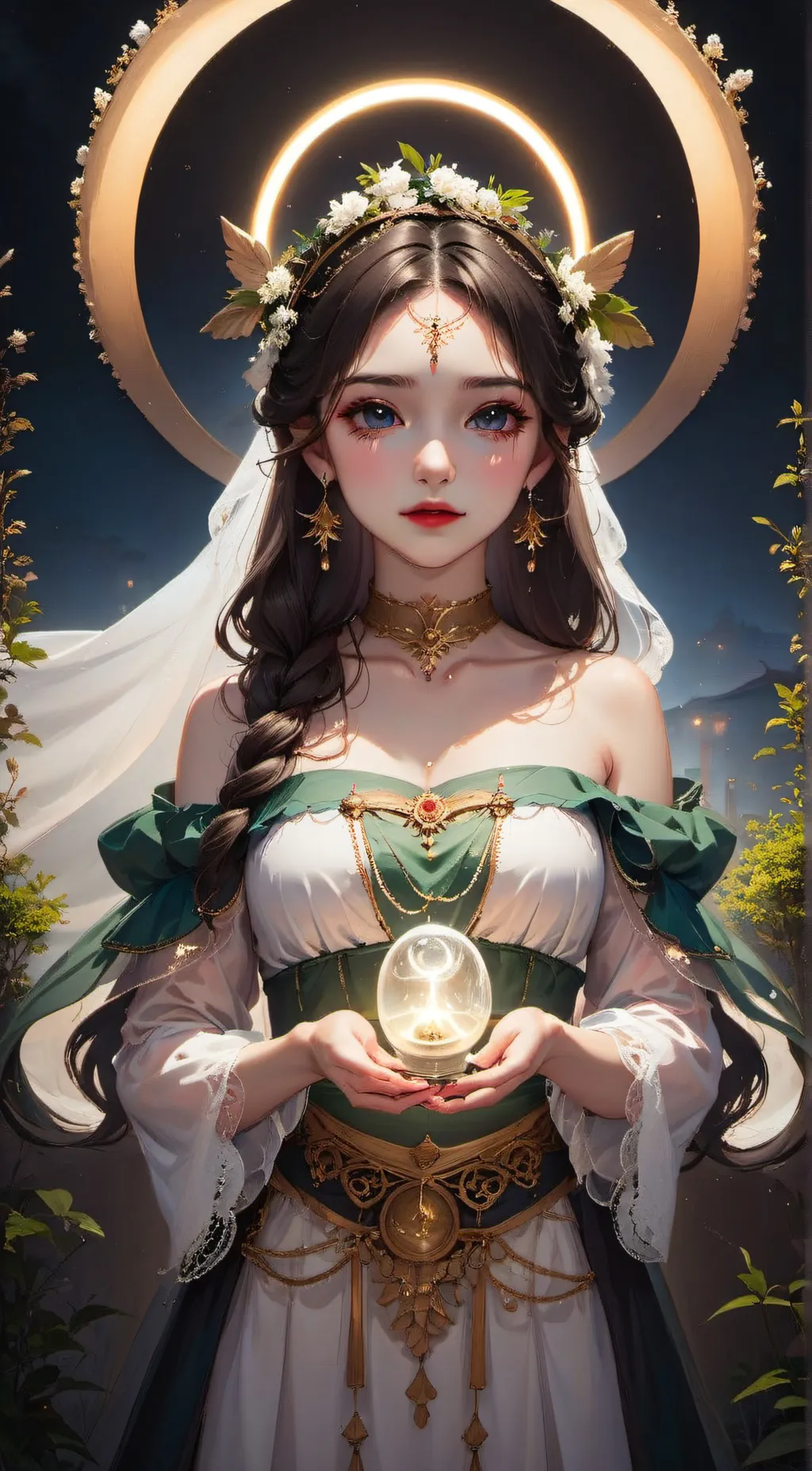 ai character: Eva background