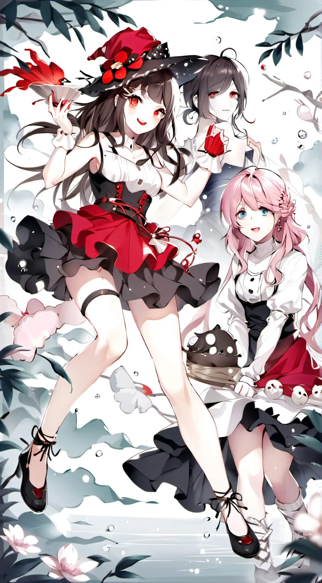 ai character: rich bully girls background