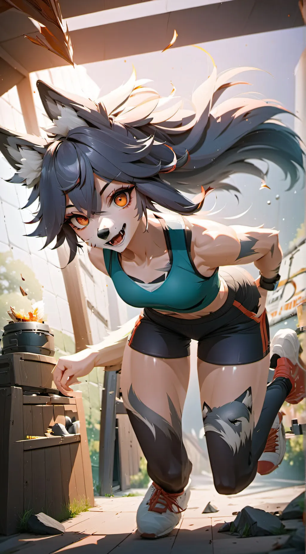 ai character: laura background