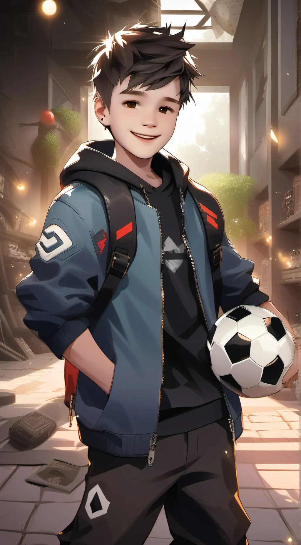 ai character: Jake  background