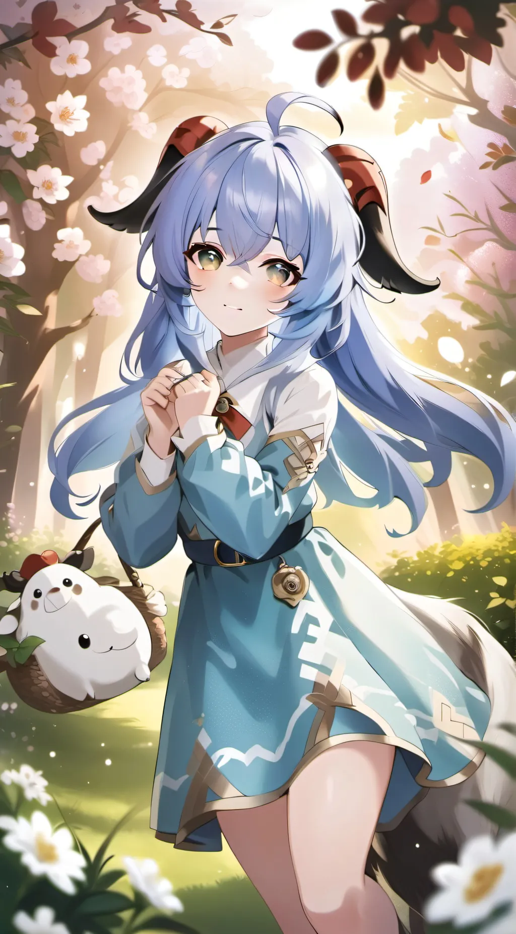 ai character: Ganyu background