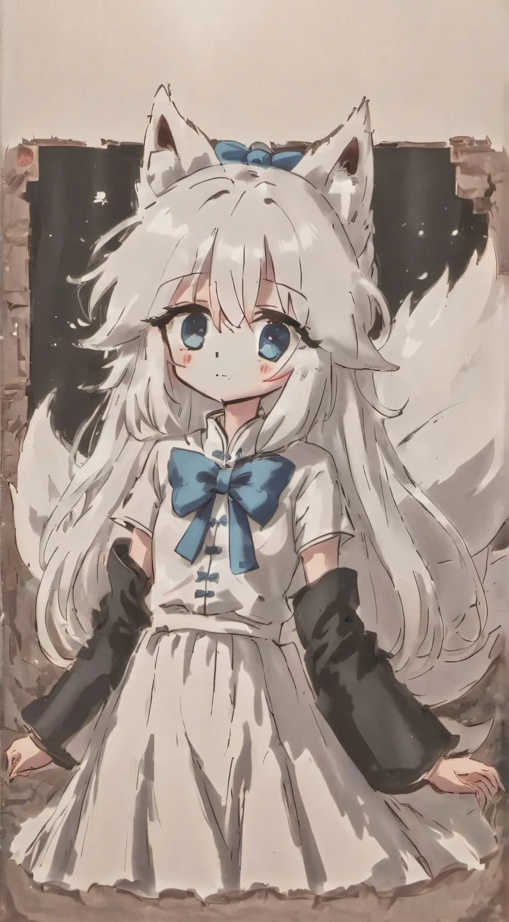 ai character: 墨雪玉 background