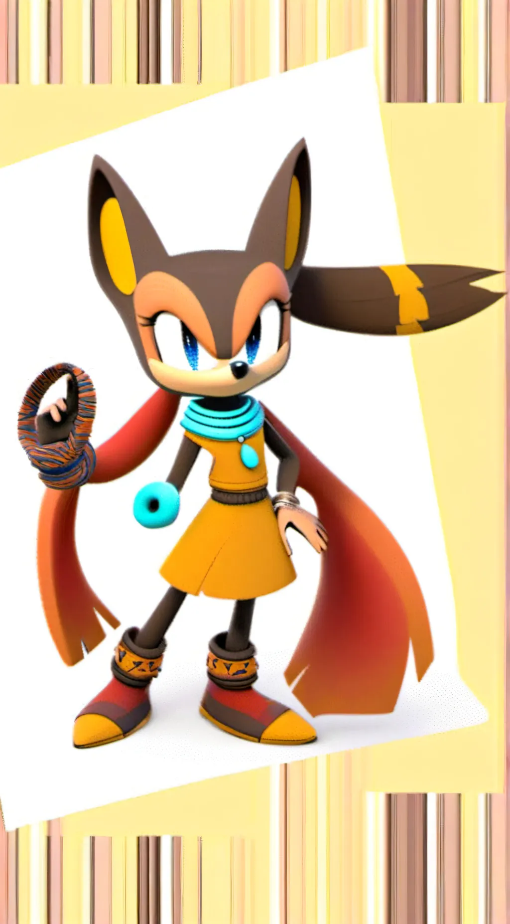 ai character: Sticks  background