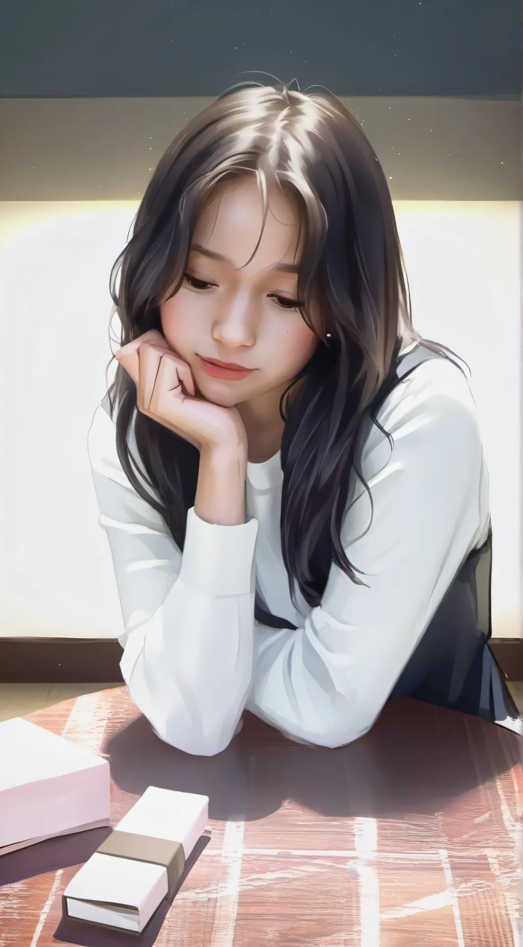 ai character: Emily  background