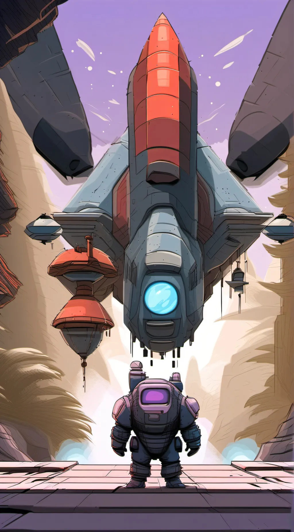 ai character: Among us background