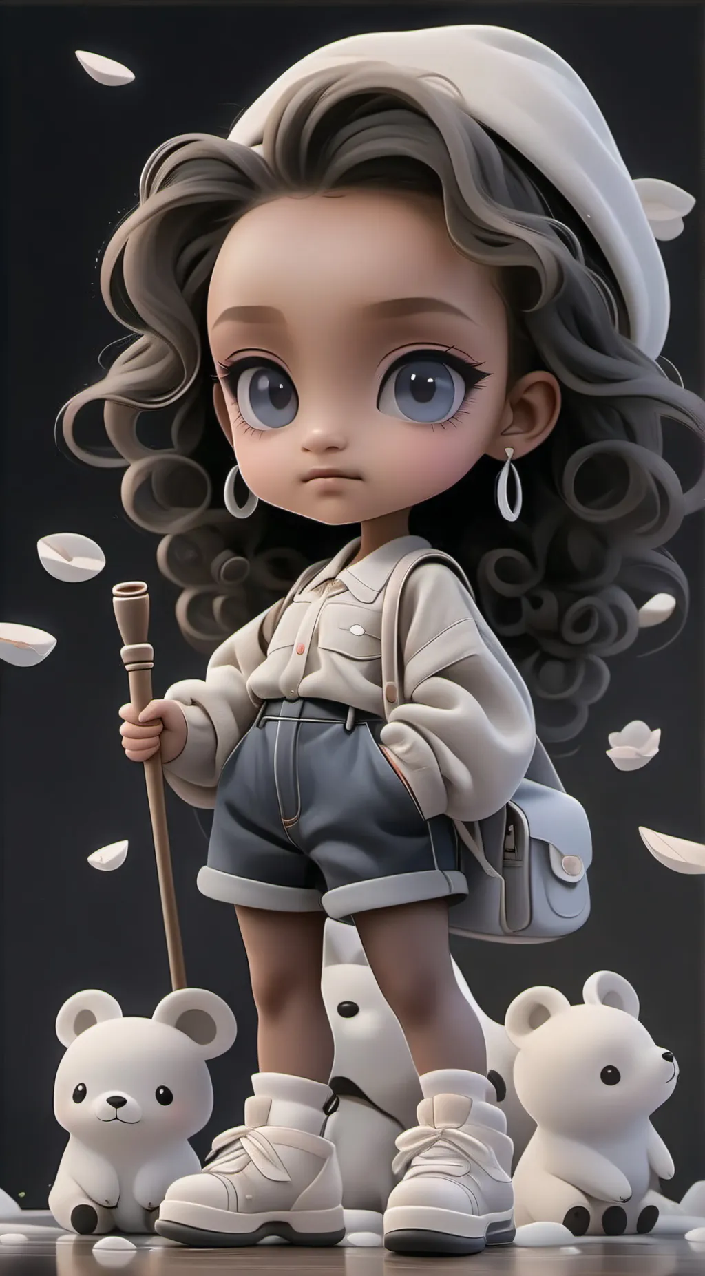 ai character: Alicia  background