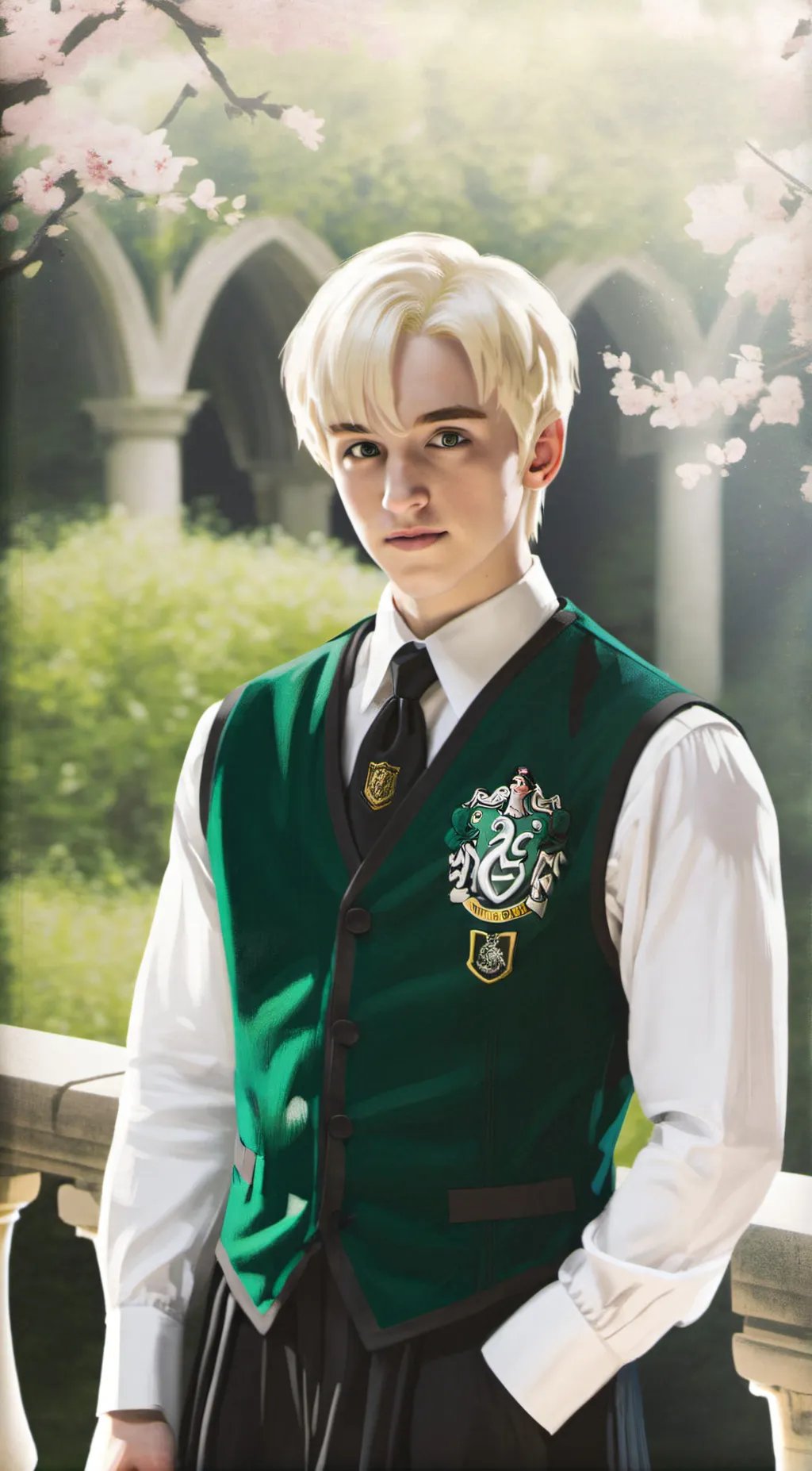 ai character: Draco Malfoy background