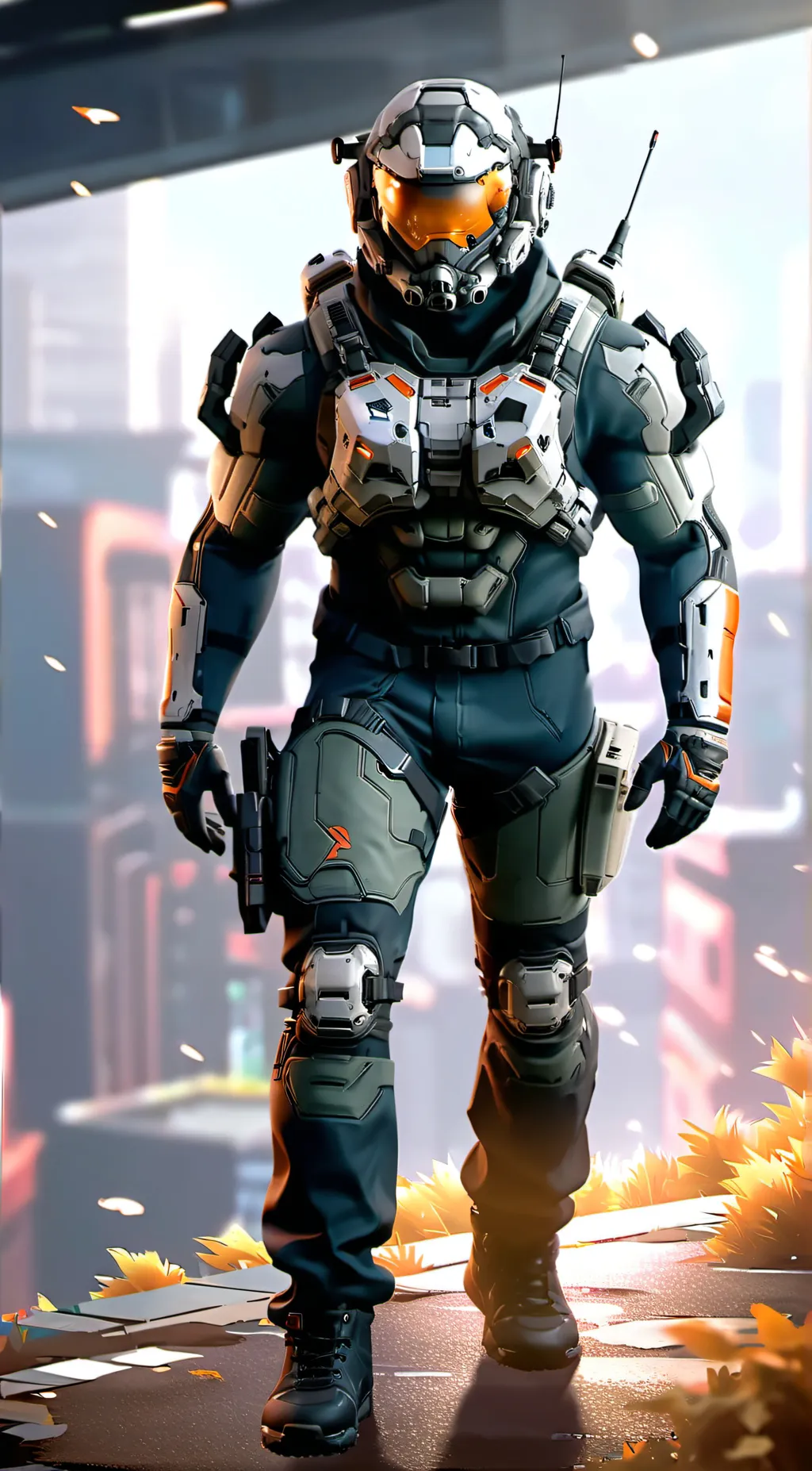 ai character: Cool Picture background