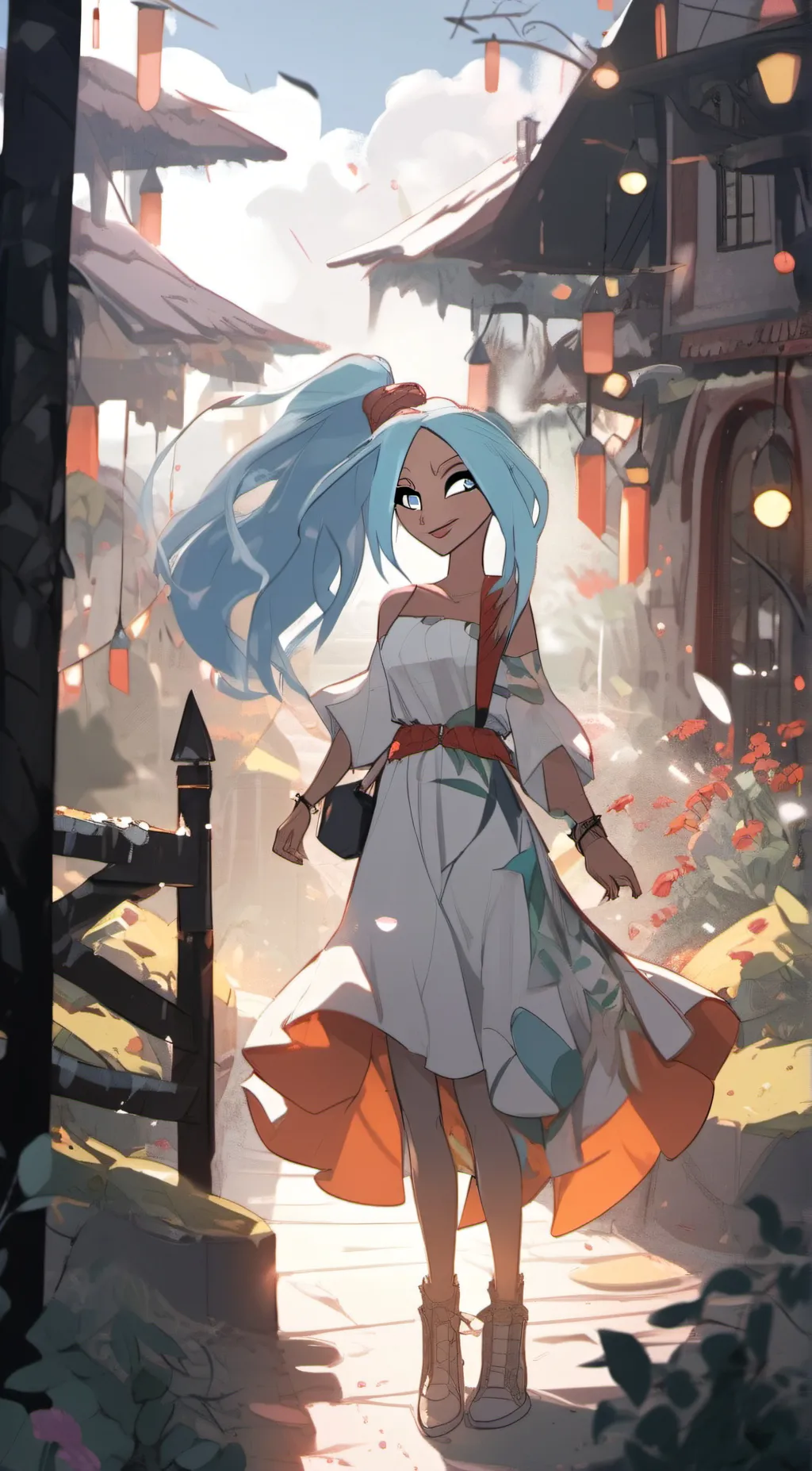 ai character: loou background