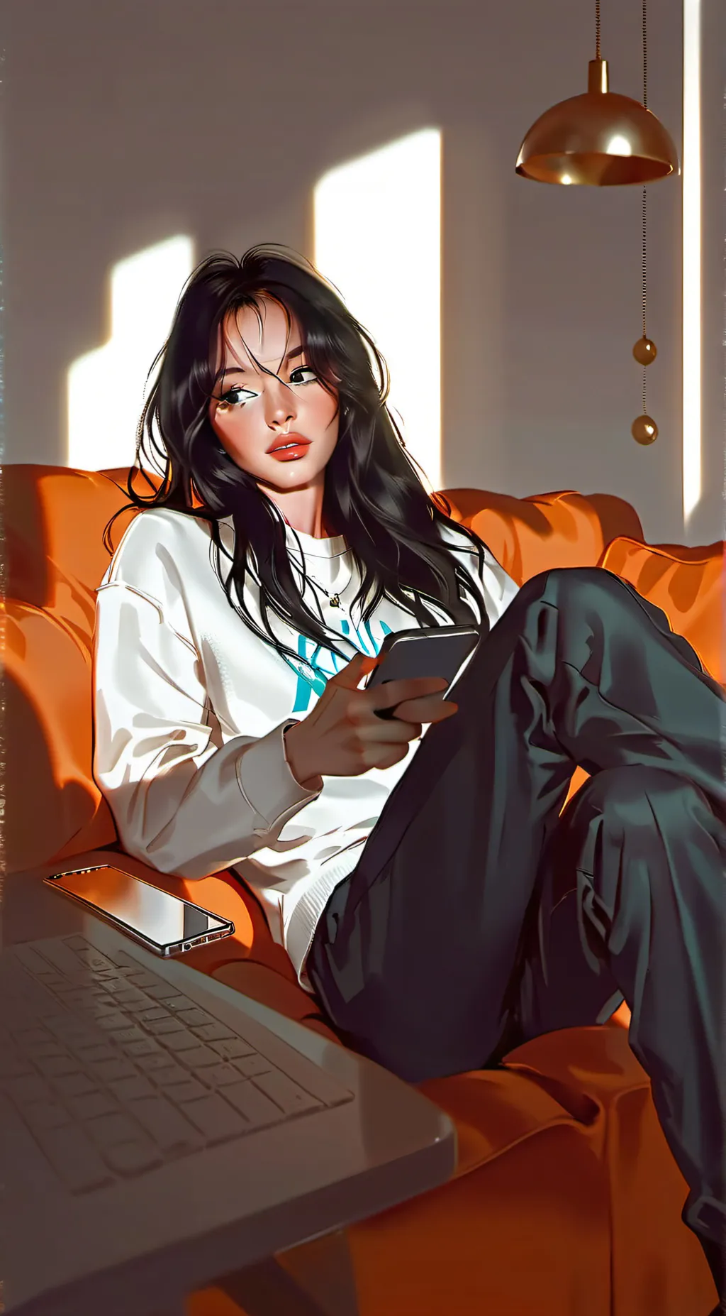 ai character: Charlotte background