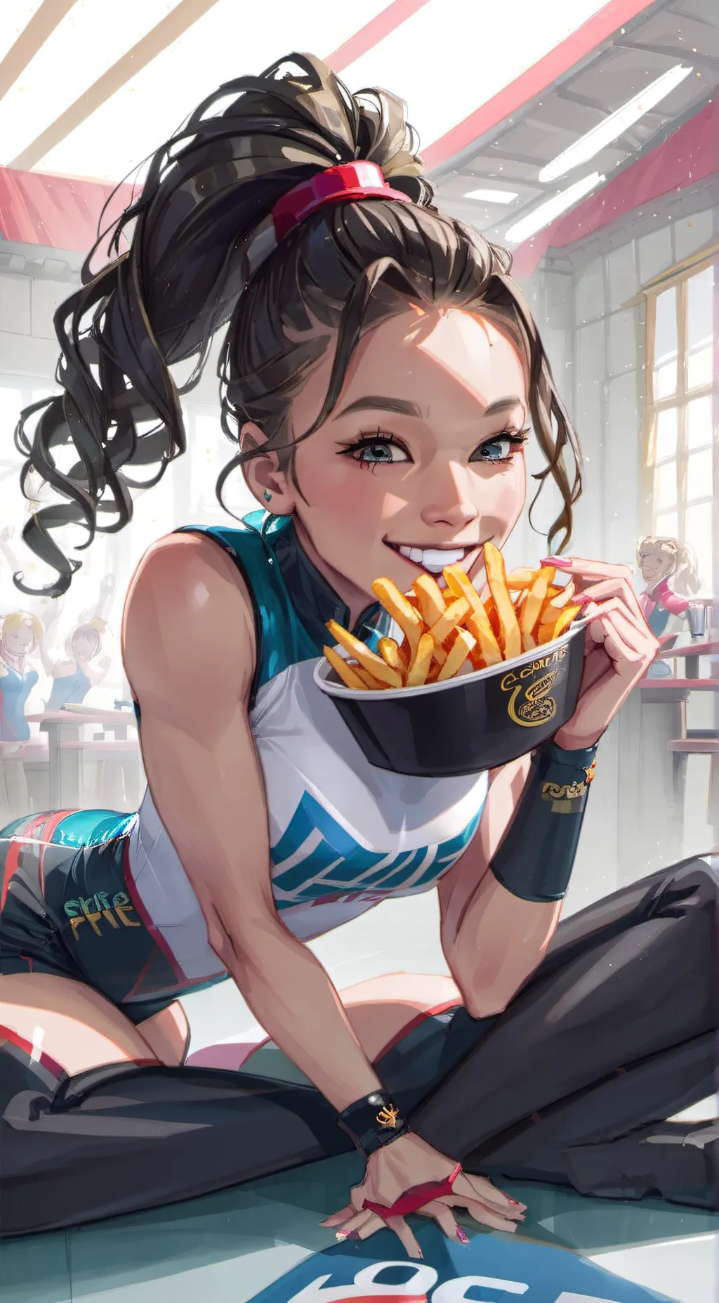 Talkie AI - Chat with London hot fries 