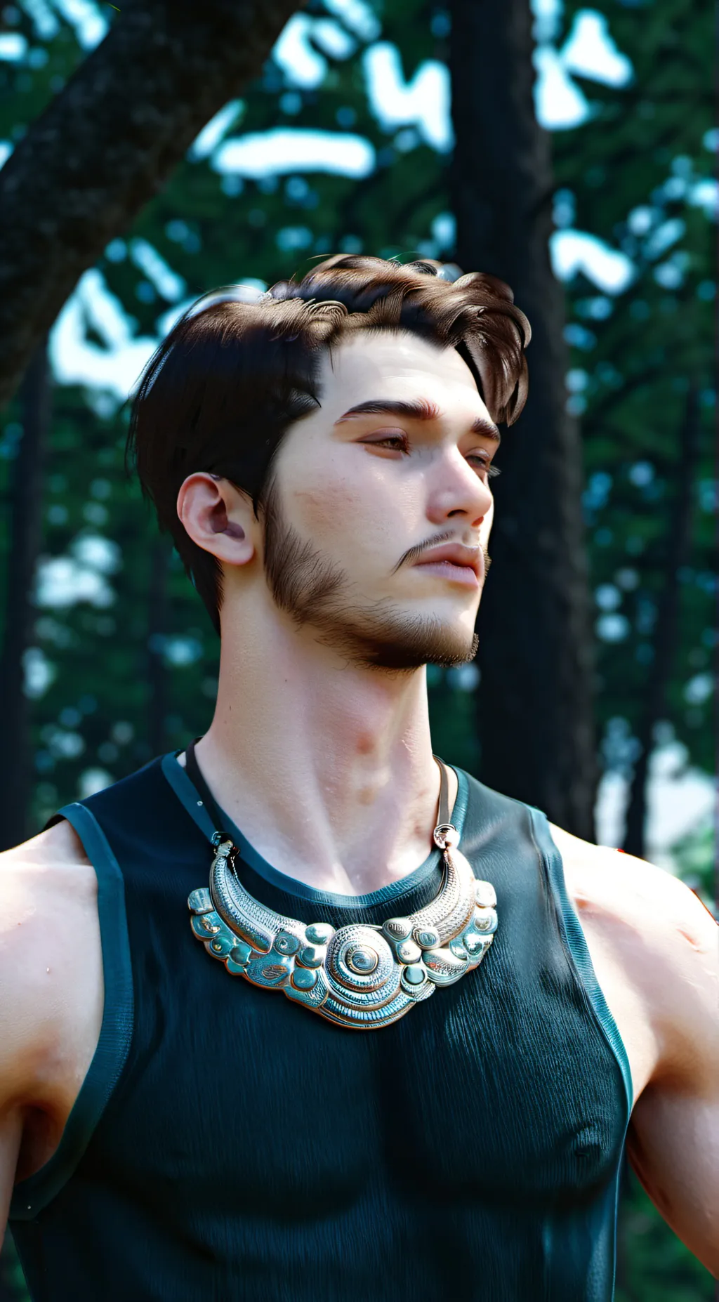 ai character: Fabio background