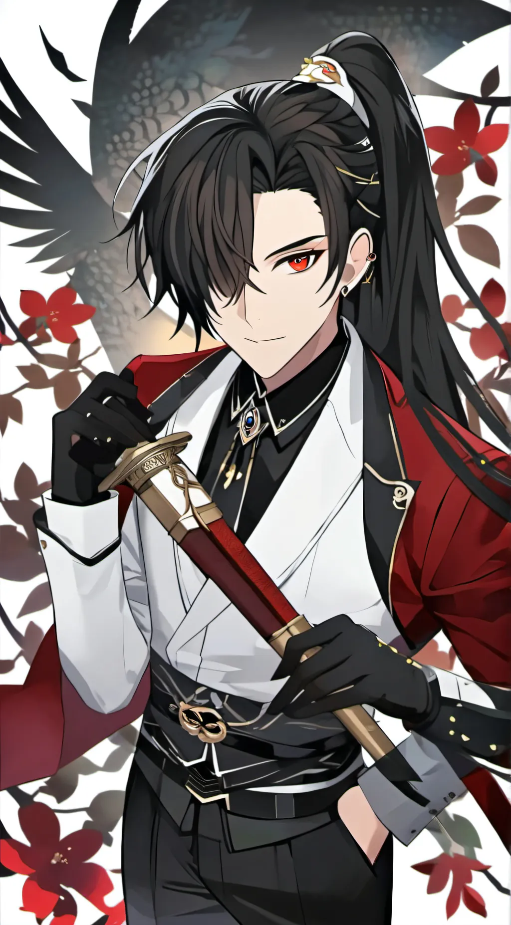ai character: Yoriichi Tsugikuni background