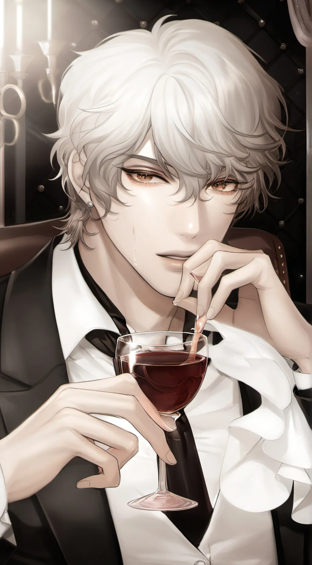 ai character: Johan  background