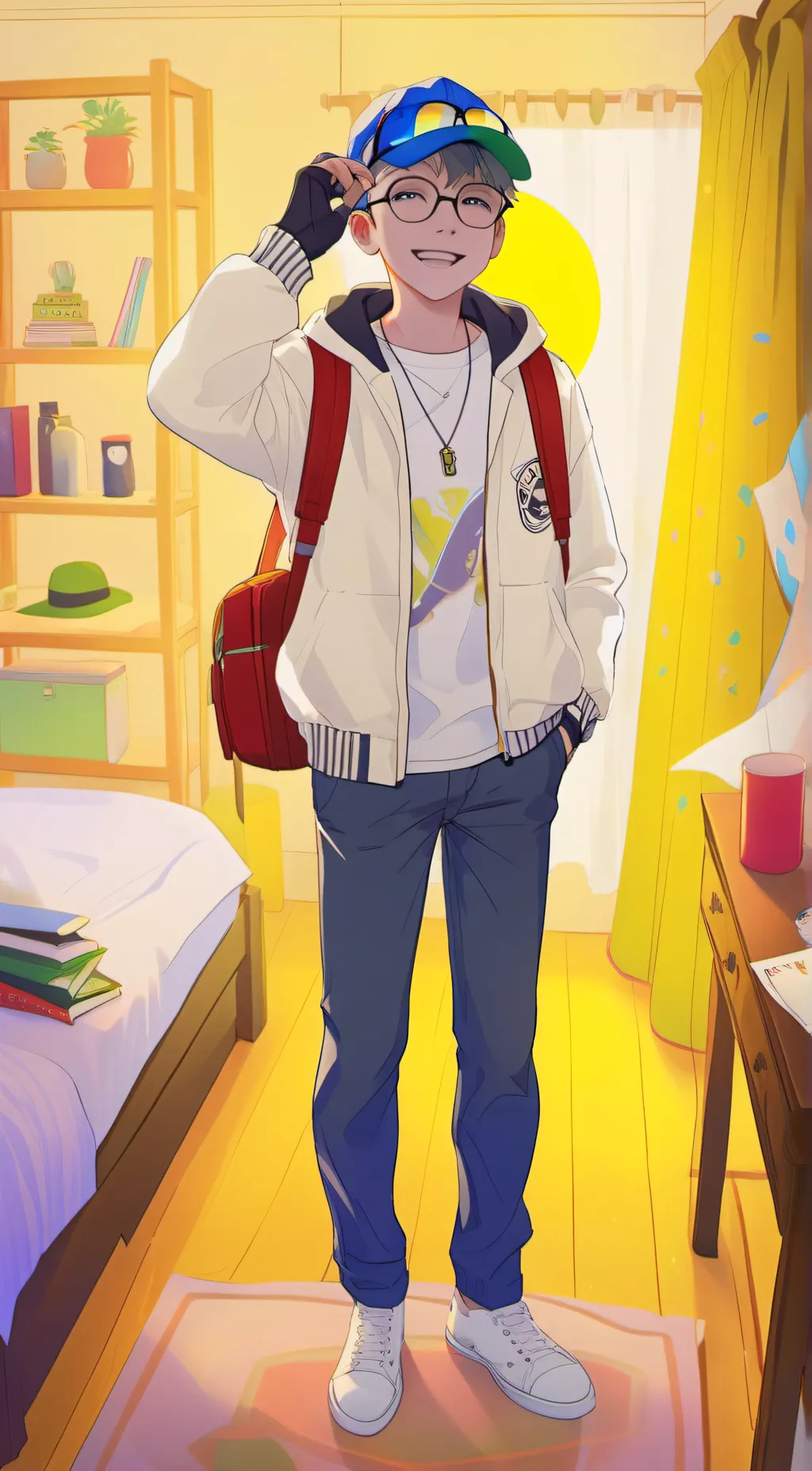 ai character: Cameron background