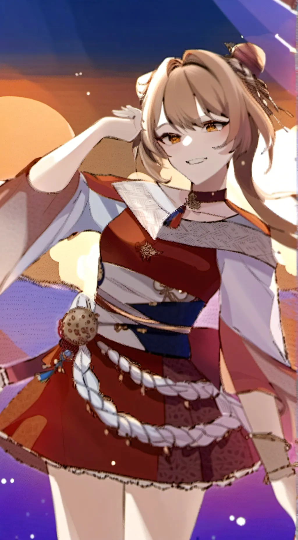 ai character: Yoimiya  background