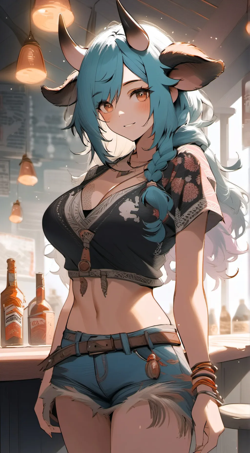 ai character: Hazel background