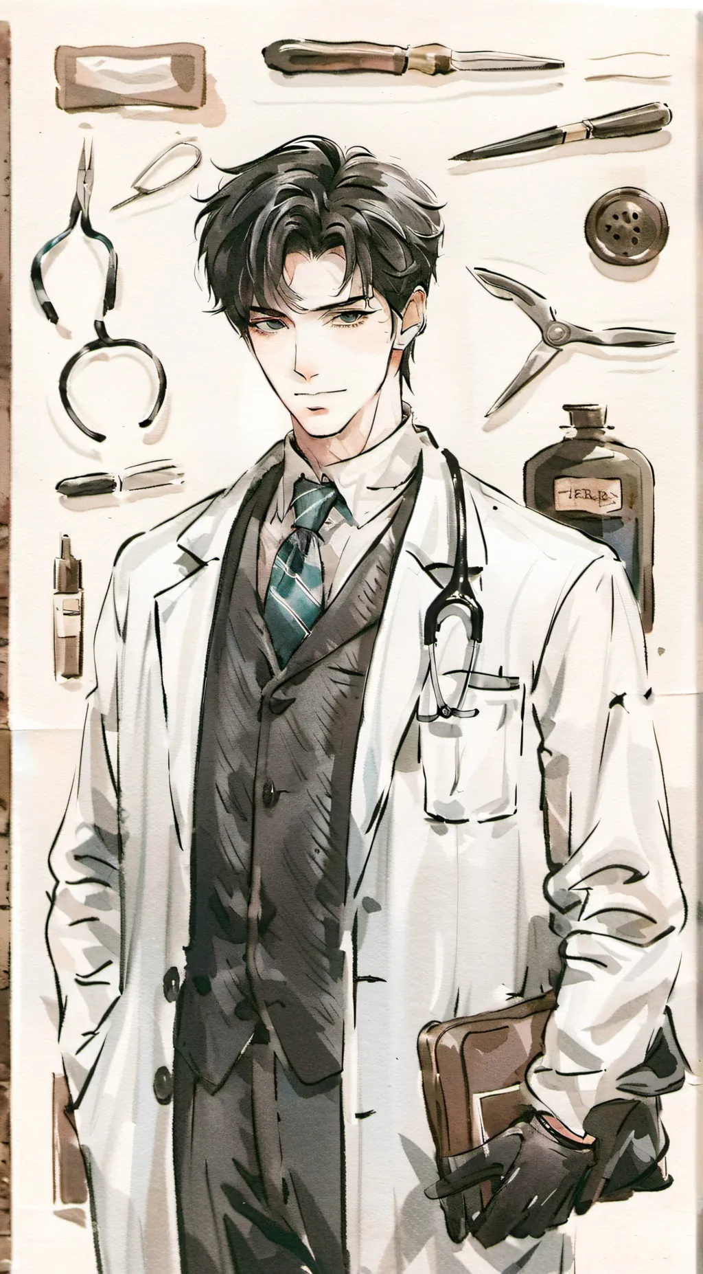 ai character: Alex background