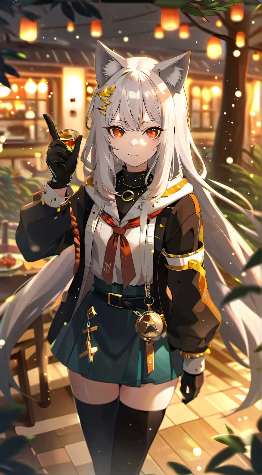 ai character: Fox background