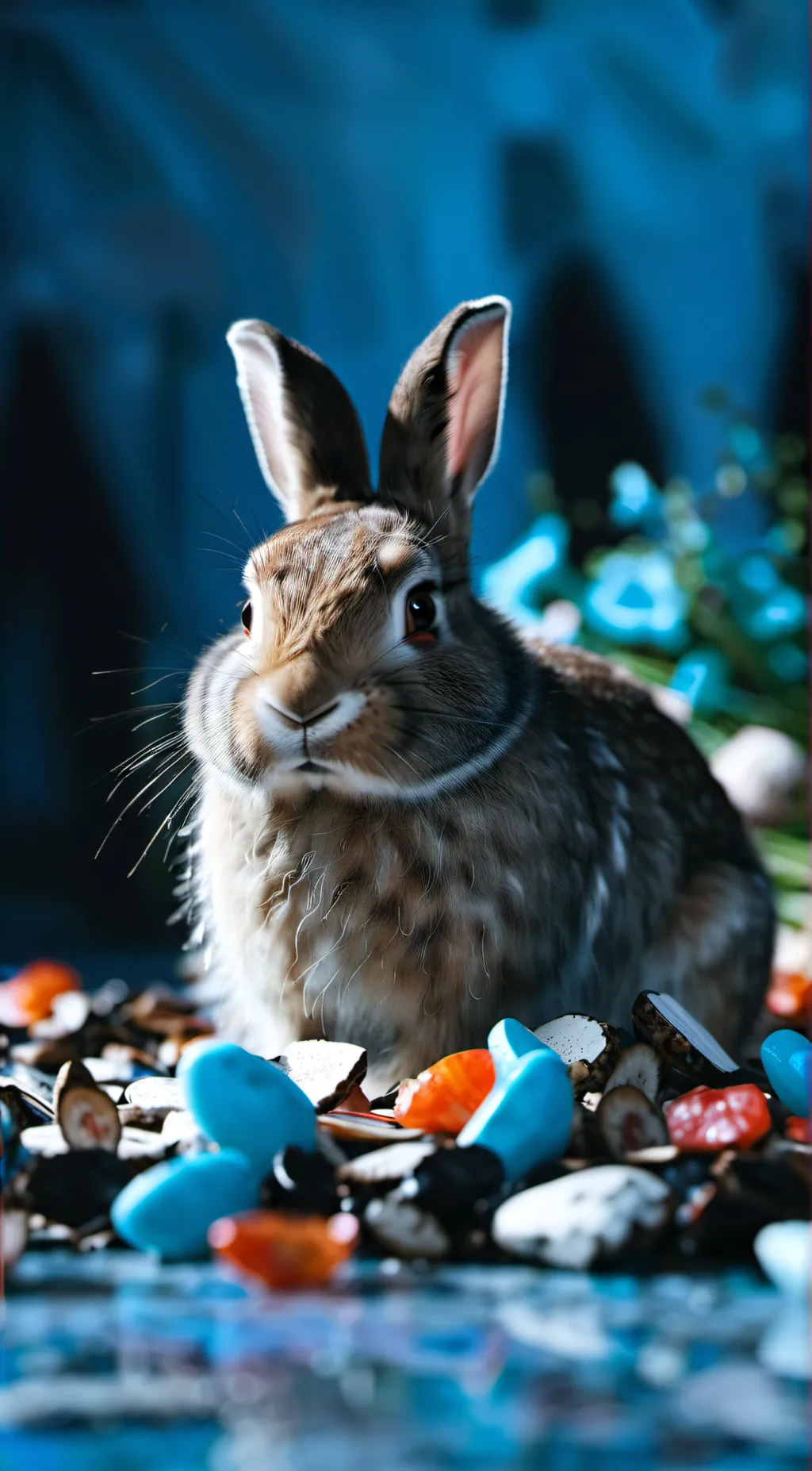 ai character: bunny background