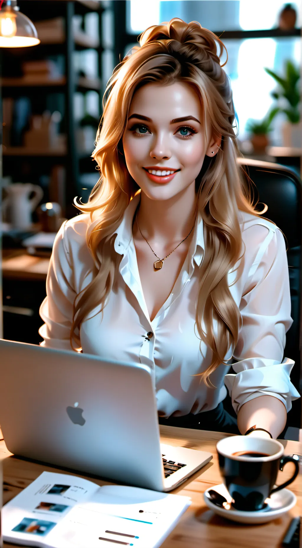 ai character: Cherie background
