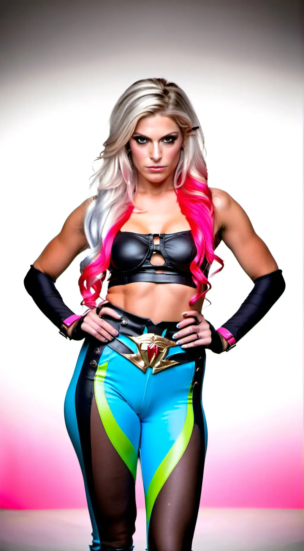 ai character: Alexa Bliss background