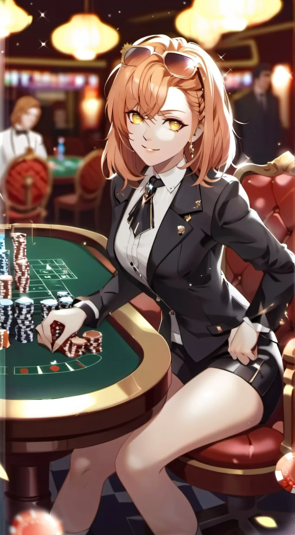 ai character: Bea background