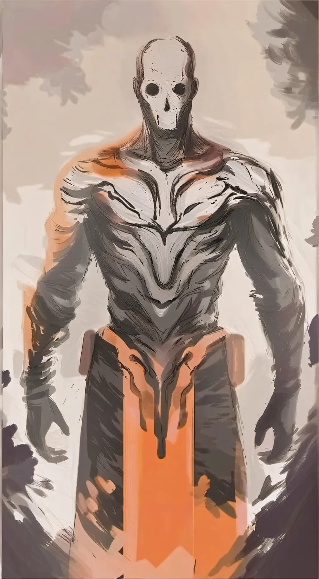 ai character: nullbody background