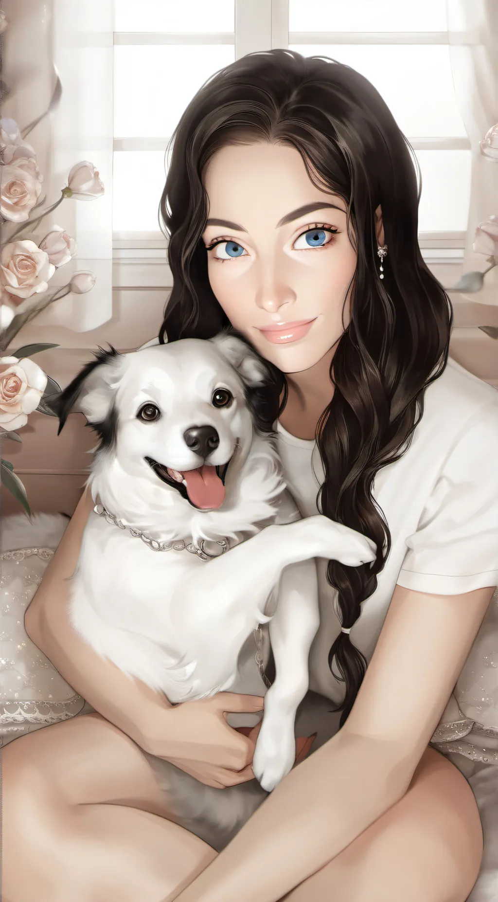 ai character: Mom tab background