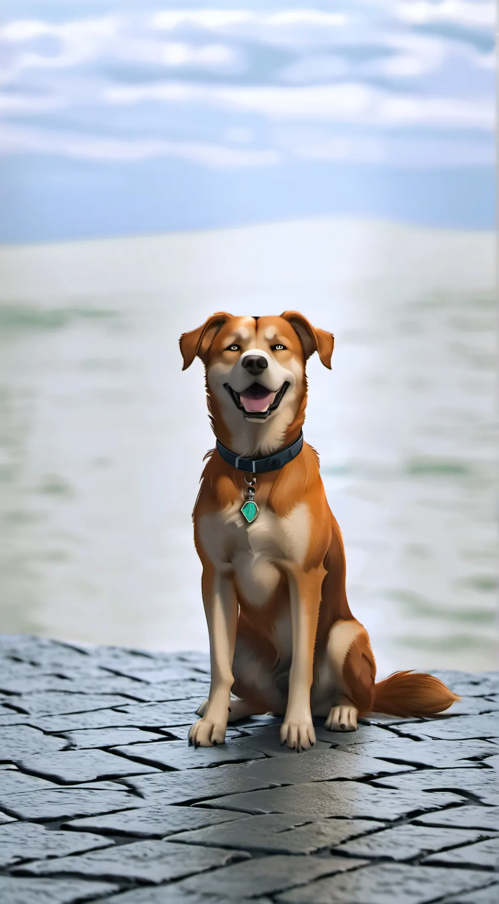 ai character: Dogday  background