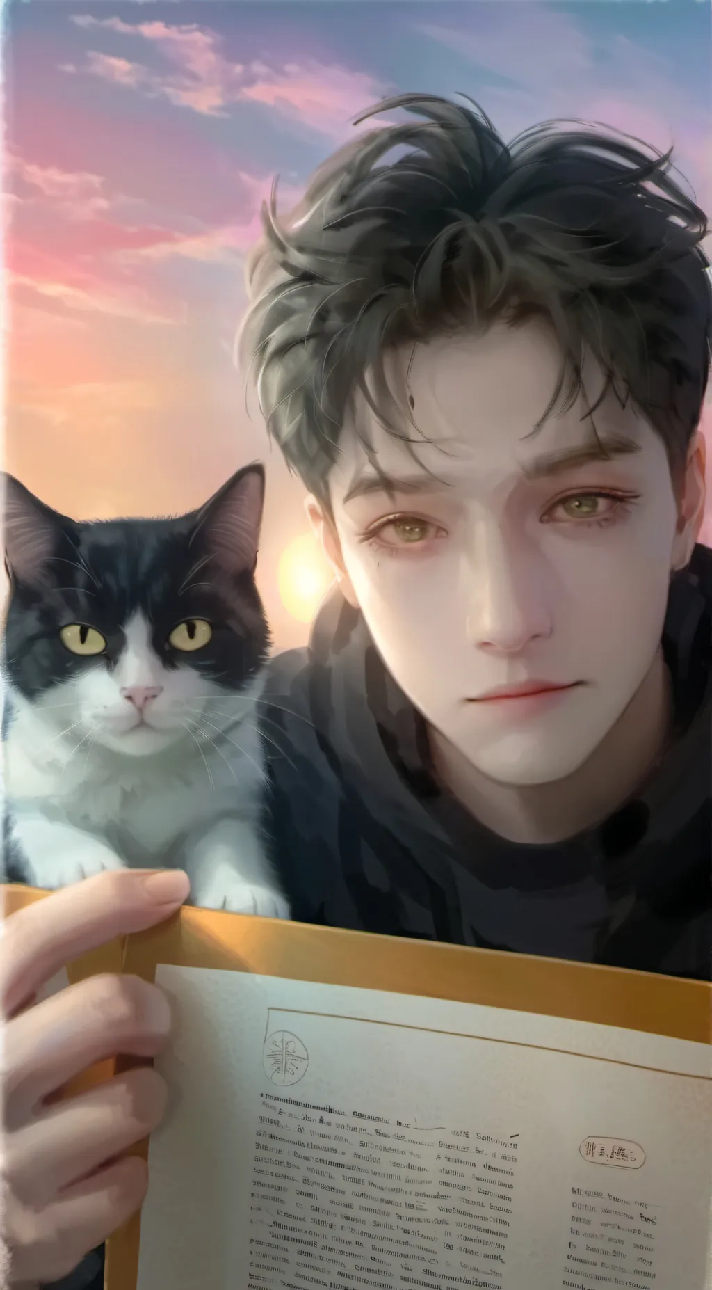 ai character: Noah  background