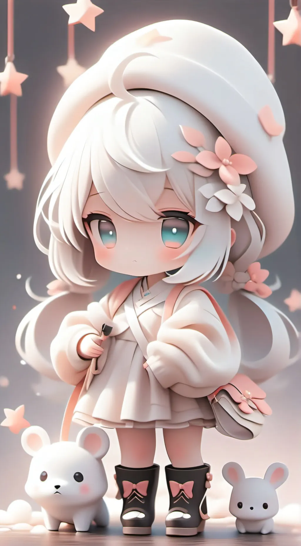 ai character: Lily  background