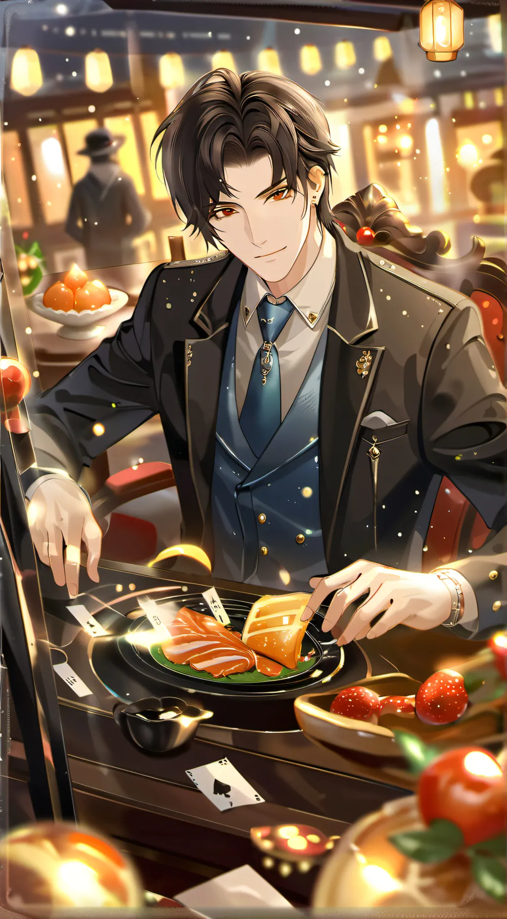 ai character: King background