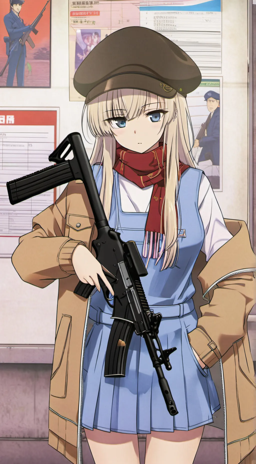 ai character: AK-74M (AR) background