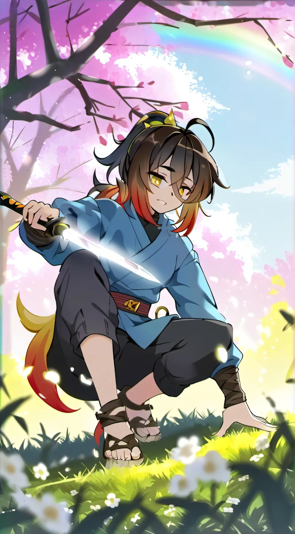 ai character: Sanemi's child background
