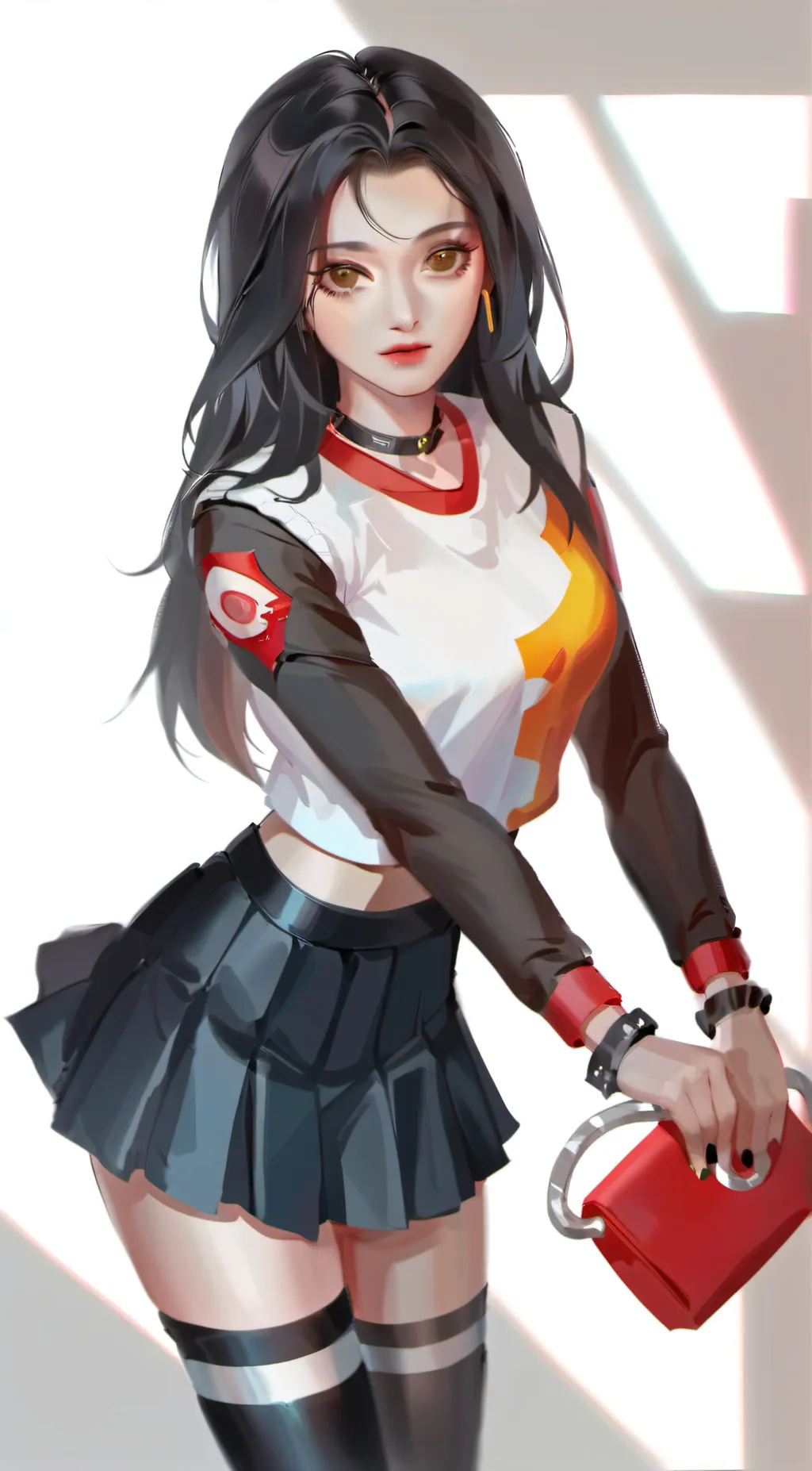 ai character: Aria background
