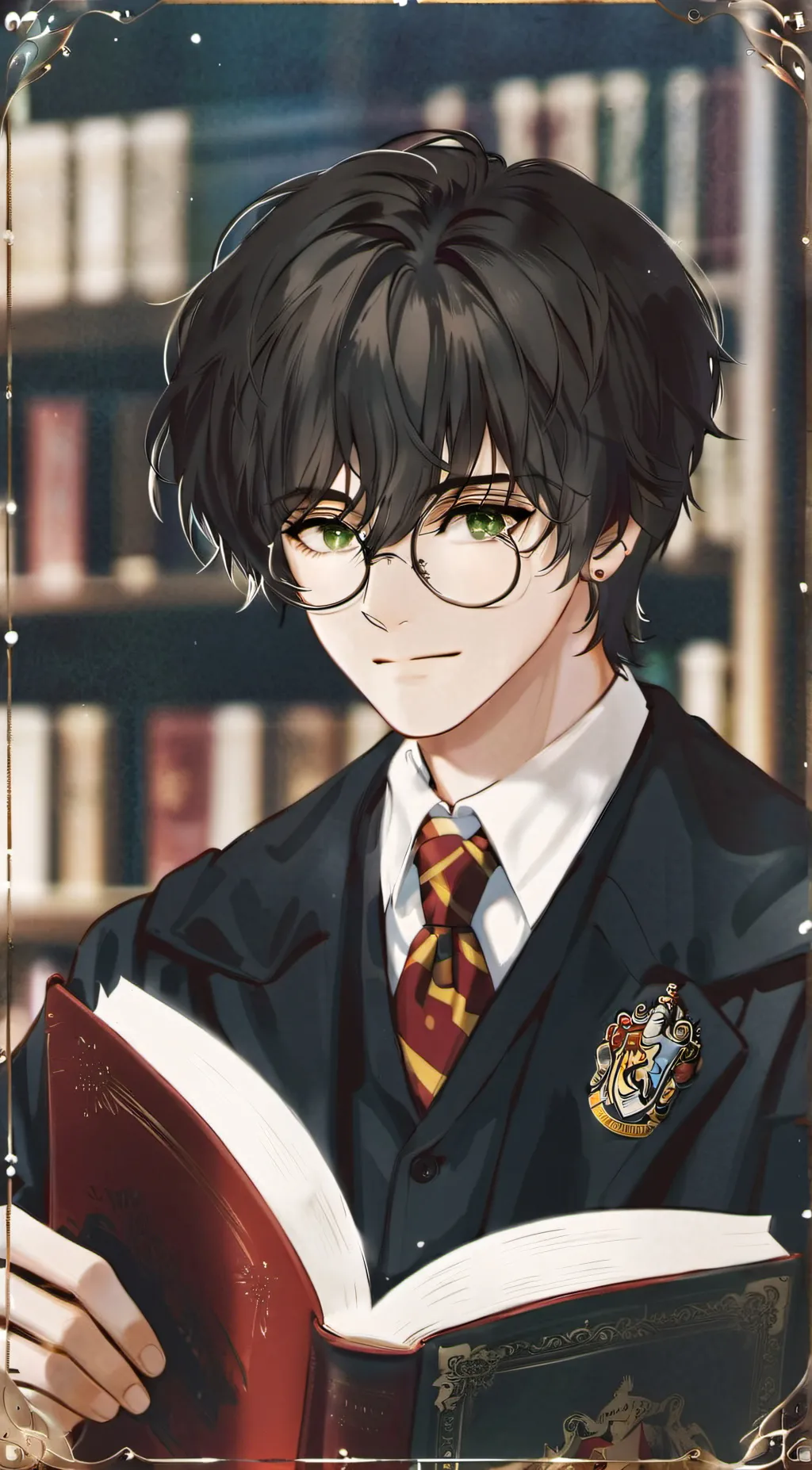 ai character: Harry Potter background