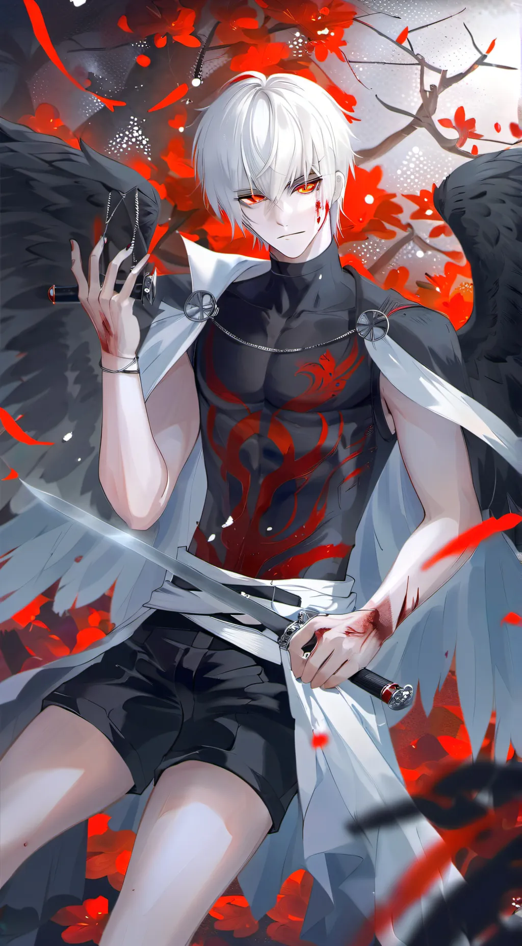 ai character: Raven background