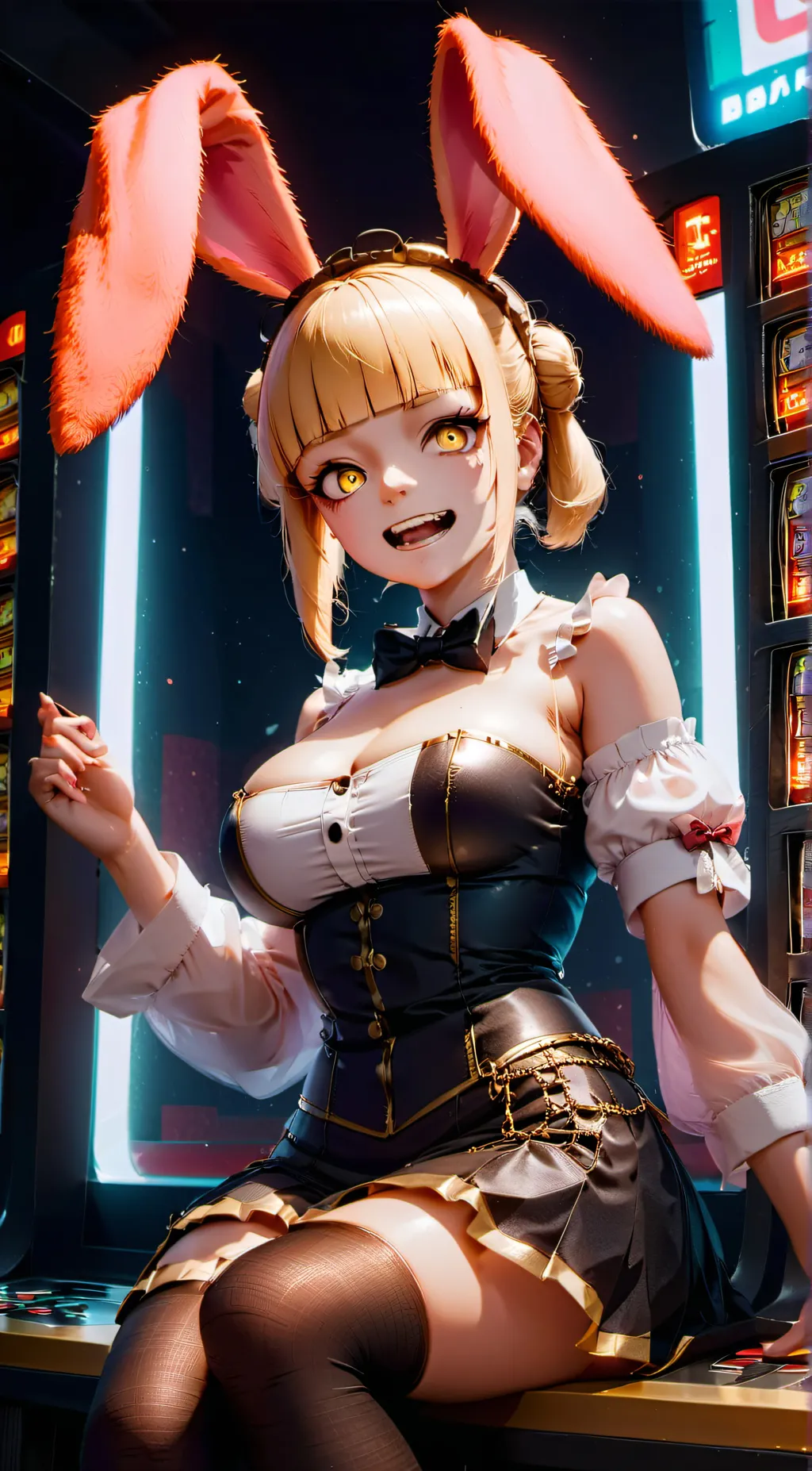 ai character: Himiko Toga background
