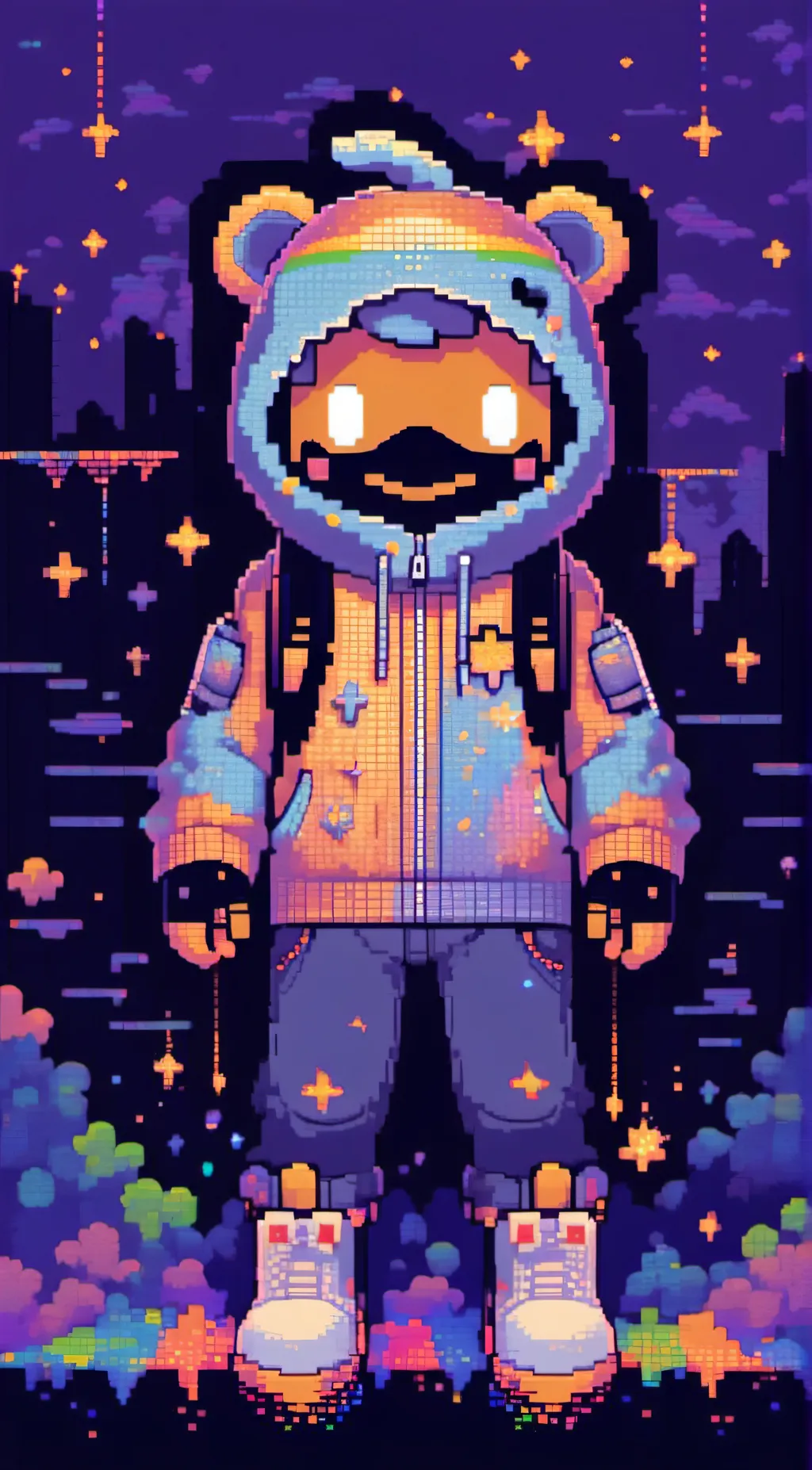 ai character: Orangethecoolman3 background