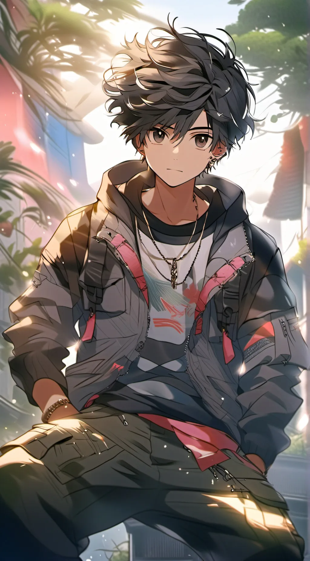 ai character: Emett background