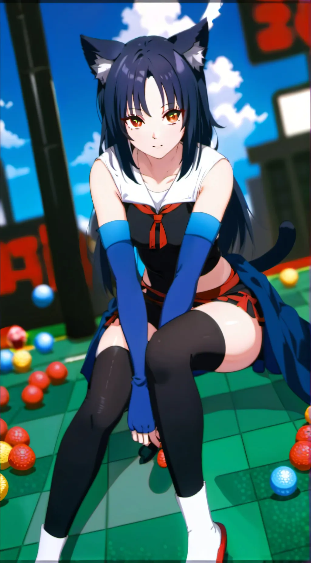 ai character: Jessica  background