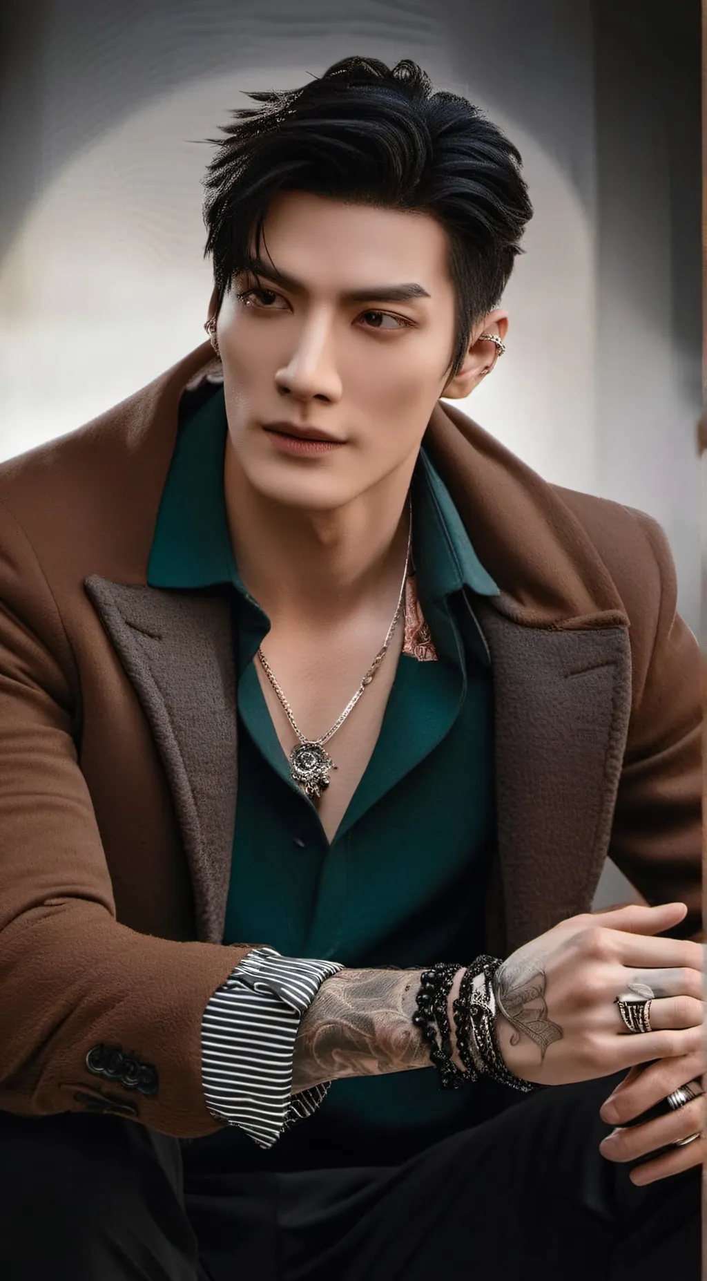 ai character: Simon  background