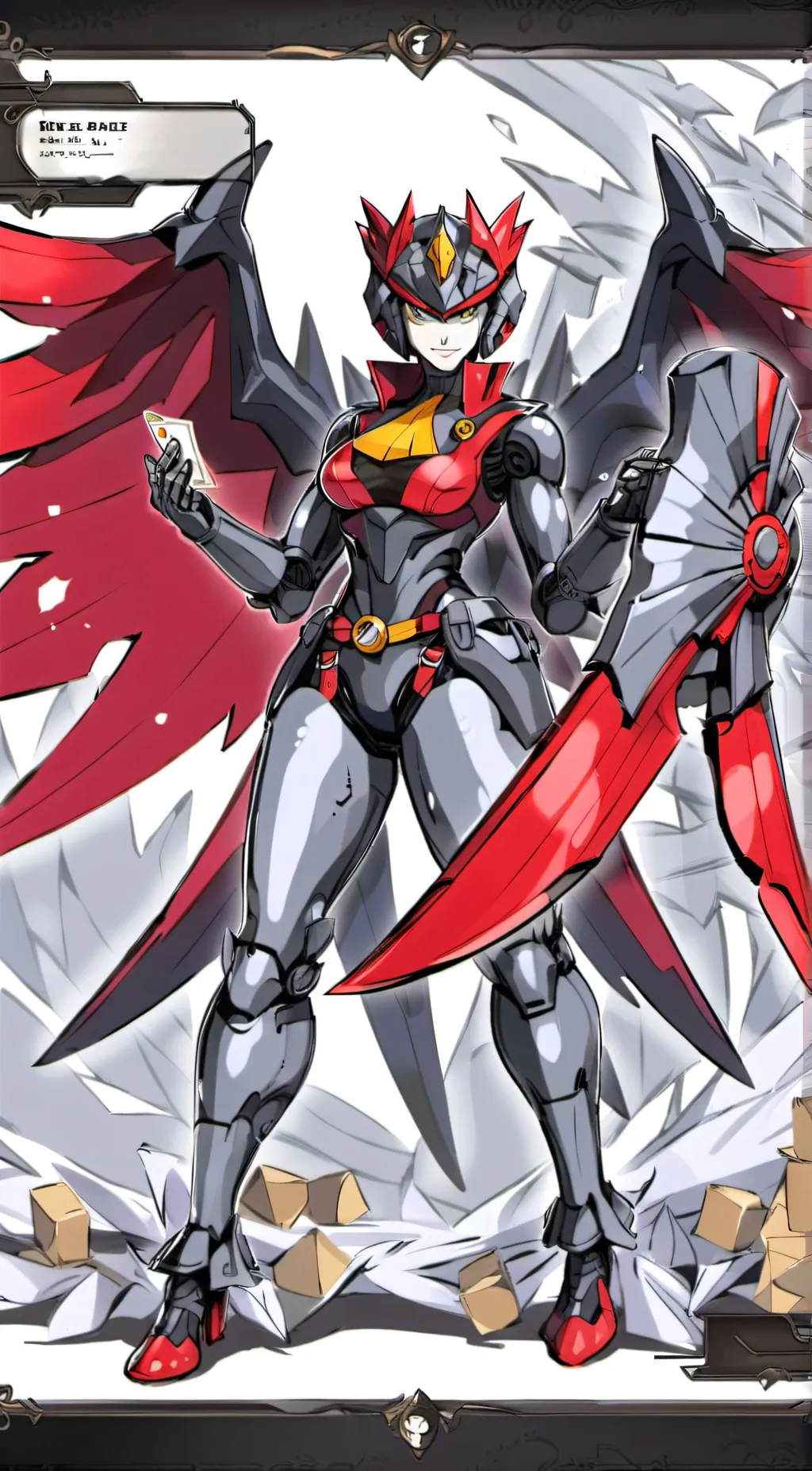 ai character: Flamewar background