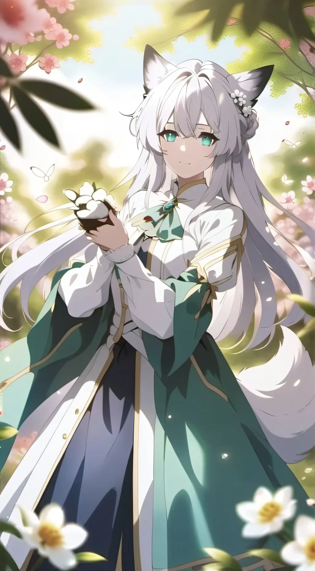 ai character: ????? background