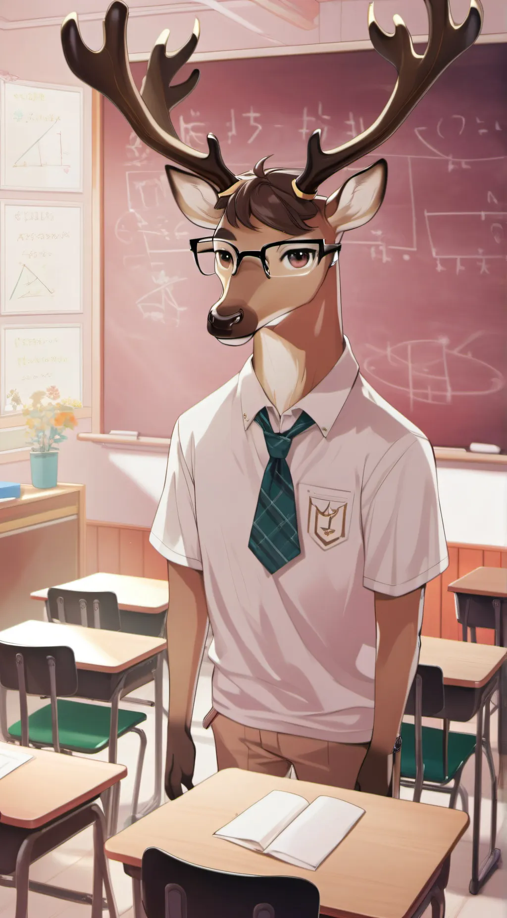 ai character: murphy background