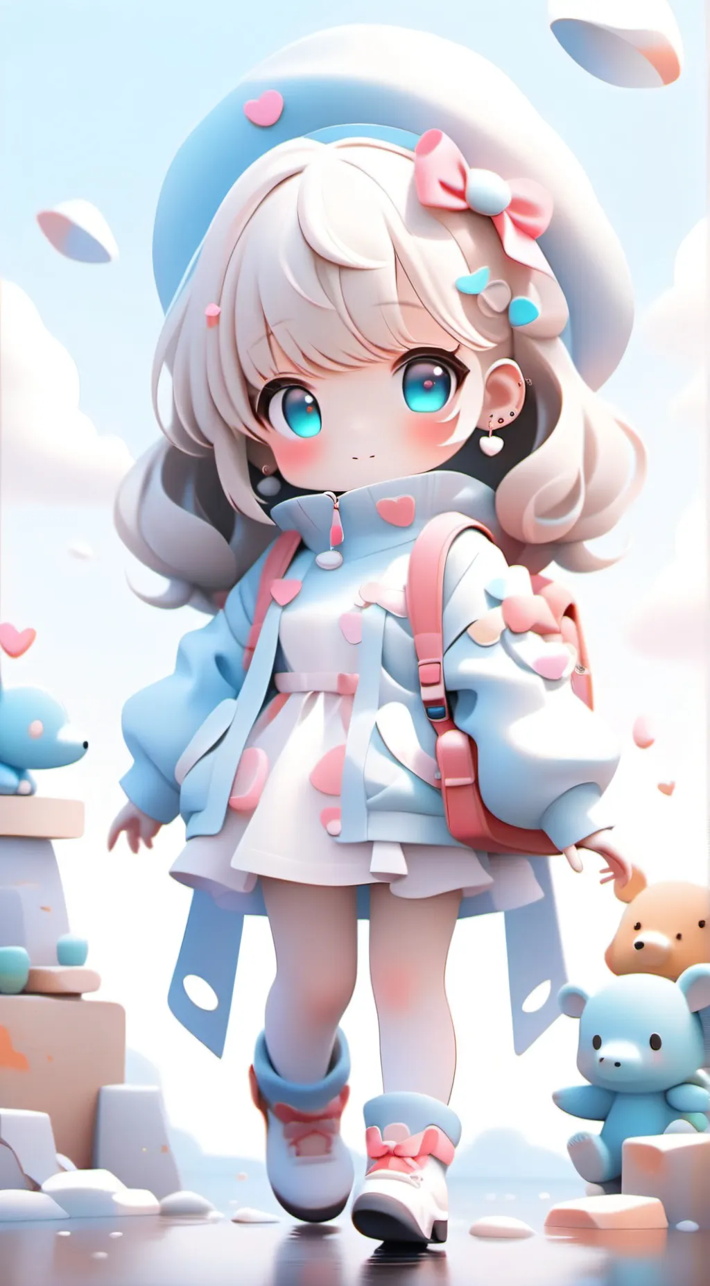 ai character: Sophia Preschool background