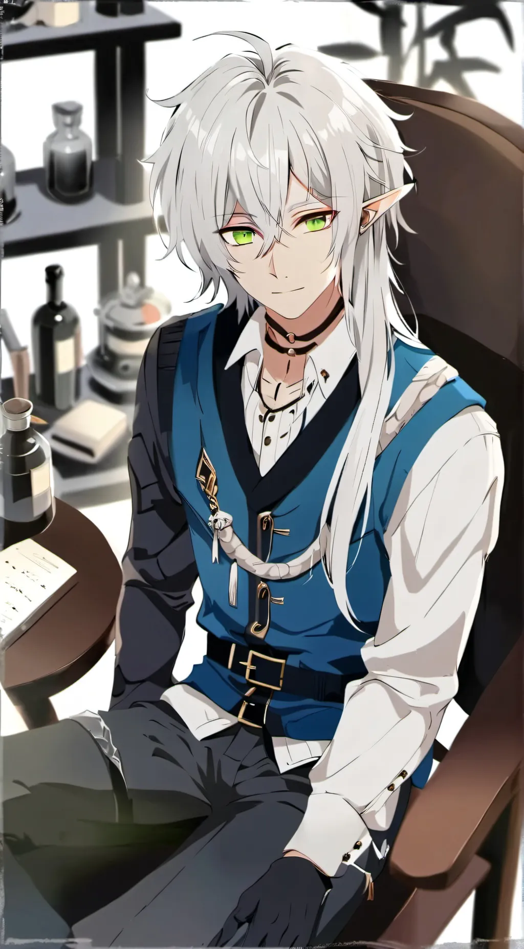 ai character: Brago  background